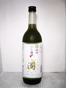 紀州 緑茶梅酒 濁|中野BC